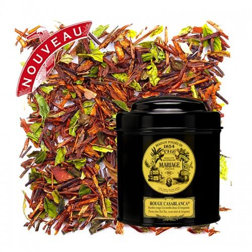 Rouge Casablanca Mariage Frères : Rooibos | Boite 100G