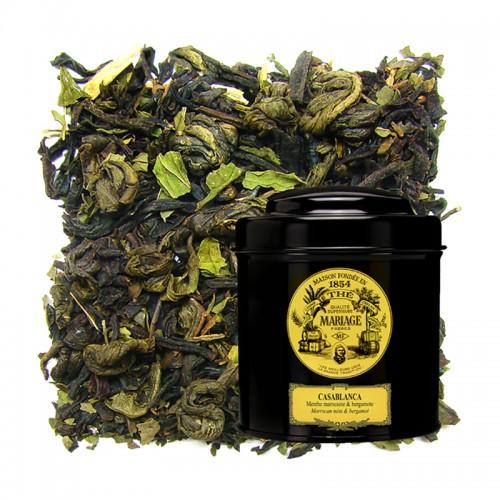 Thé Casablanca Mariage Frères : Thé Vert | Boite 100G