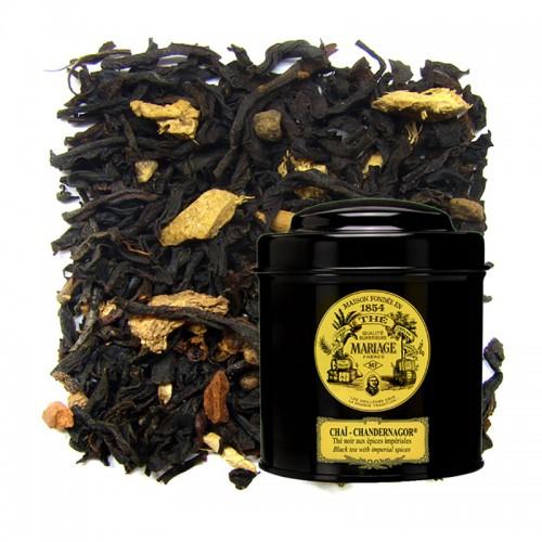Thé Chandernagor Mariage Frères : Thé Noir | Boite 100G