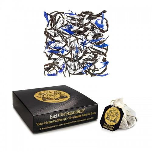 Thé Earl Grey French Blue Mariage Frères : Thé Noir | 30 Bourses