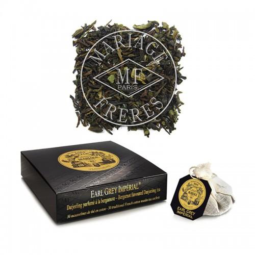 Thé Earl Grey Impérial Mariage Frères : Thé Noir | 30 Bourses