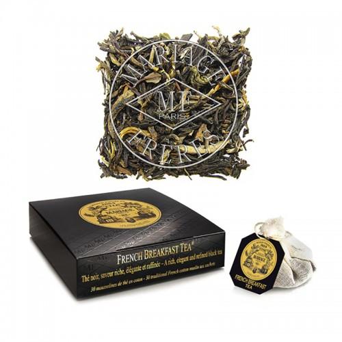 Thé French Breakfast Tea Mariage Frères : Thé Noir | 30 Bourses