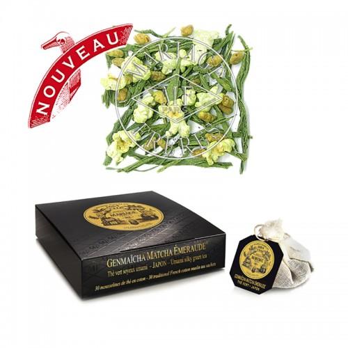 Thé Genmaïcha Matcha Emeraude Mariage Frères : Thé Vert | 30 Bourses