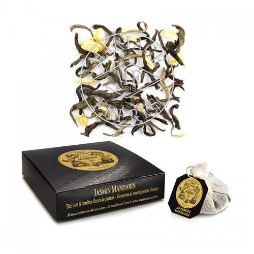 Thé Jasmin Mandarin Mariage Frères : Thé Vert | 30 Bourses