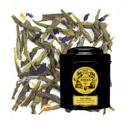 Thé Yuzu Indigo Mariage Frères : Thé Vert | Boite 100G