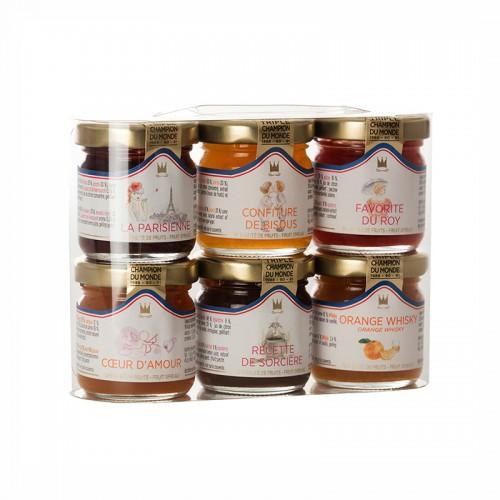 Etui Valisette Polisson 6 Mini Pots De Confiture 45G