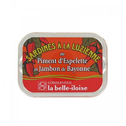 Sardines à La Luzienne 1/6 La Belle-iloise 115G