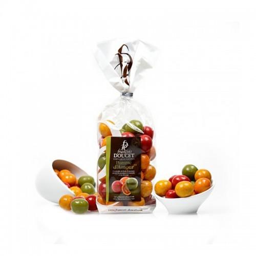 Pomme d'Amour Enrobée de Chocolat Gianduja et Cannelle 200G