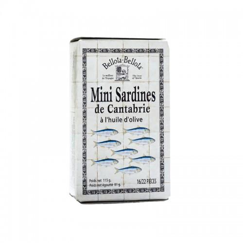 Mini Sardines A L'Huile D'Olive Bellota Bellota 115G