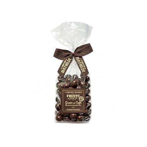 Grains De Café Enrobés De Chocolat Noir Le Comptoir de Mathilde 200G