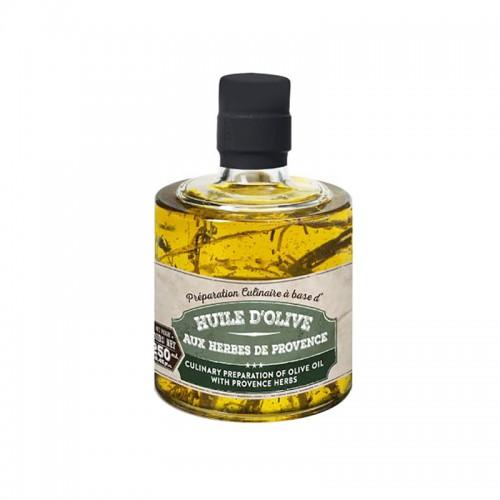 Préparation Culinaire D'Huile D'Olive Aux Herbes De Provence 25CL