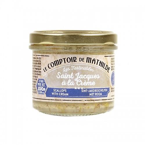 Saint Jacques à La Crème Le Comptoir de Mathilde 100G