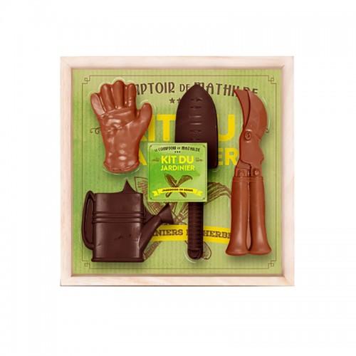 Coffret Kit Du Jardinier Chocolats Noir Et Lait Le Comptoir de Mathilde 190G