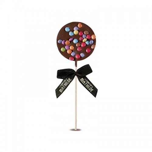 Sucette Chocolat Au Lait Surprise Partie Le Comptoir de Mathilde 50G