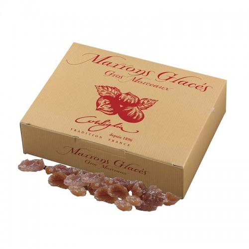 Coffret de Morceaux de Marrons Glacés Corsiglia 250G