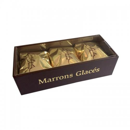 Reglette de 3 Marrons Glacés Corsiglia 60G