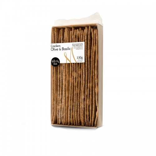 Crackers aux Olives et Basilic 130G