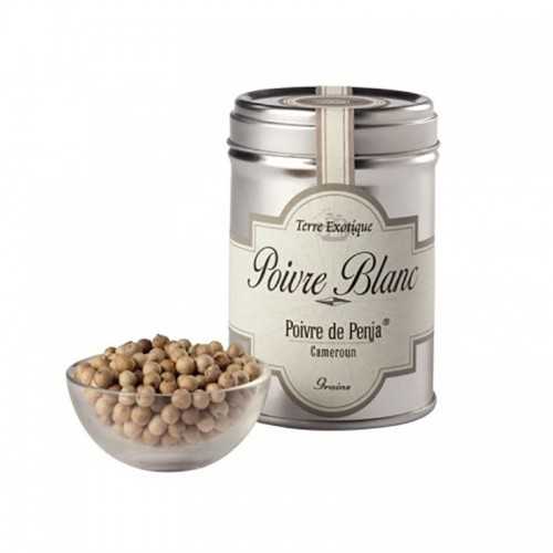 Poivre blanc en grains de Penja Terre Exotique 70G