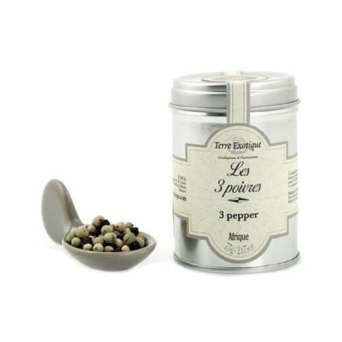 Les 3 poivres de Penja Terre Exotique 75G
