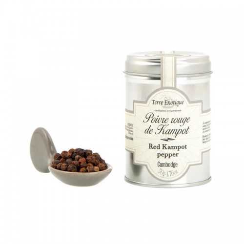 Poivre rouge de Kampot Terre Exotique 50G