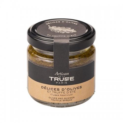 Délice d'olives à la truffe d'été Artisan de La Truffe 80G