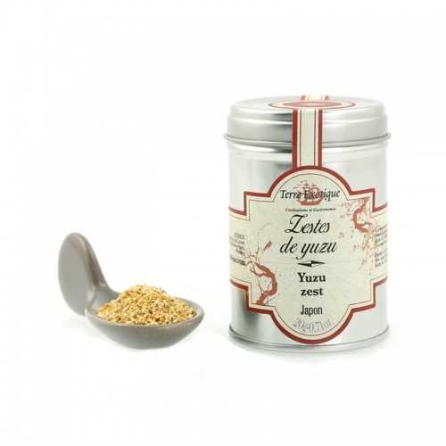 Zeste de Yuzu en boîte Terre Exotique 20G