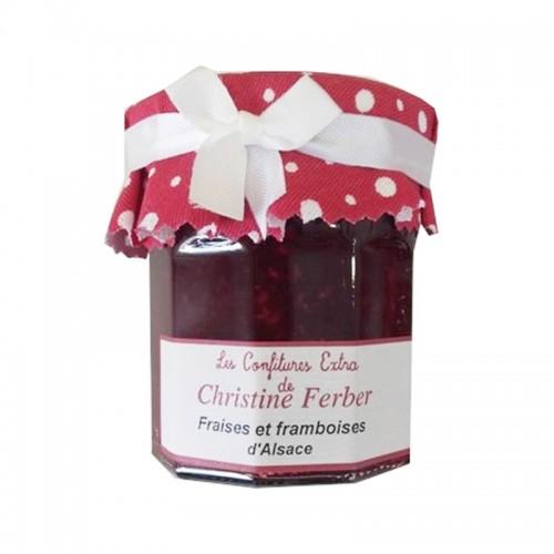 Confiture de Fraises et Framboises d'Alsace 220G