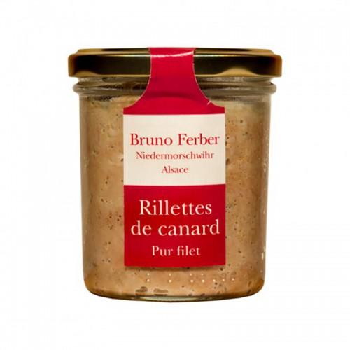 Rillettes de filets de canard 160G