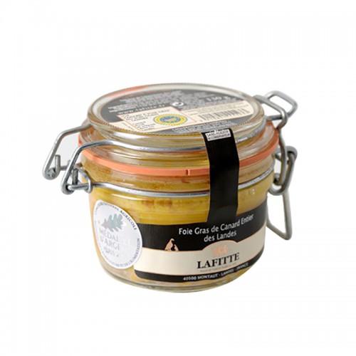 Foie gras de canard entier Lafitte en bocal 130G