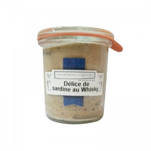 Délice de sardines au whisky Conserverie des Saveurs 100G