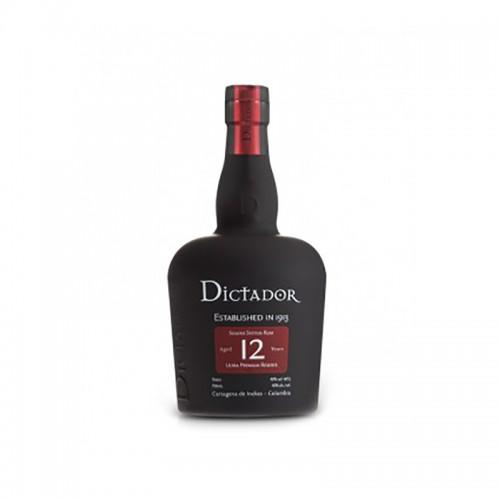 Rhum Dictador 12 ans 70CL