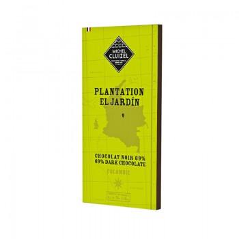 Tablette de chocolat de Plantation El Jardin Noir 69% 70G