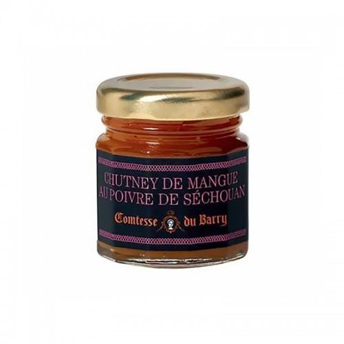 Chutney de mangue au poivre de Séchouan Comtesse du Barry 45G