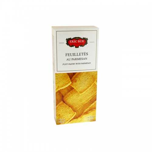 Feuilletés au parmesan AOP Eric Bur - 100G