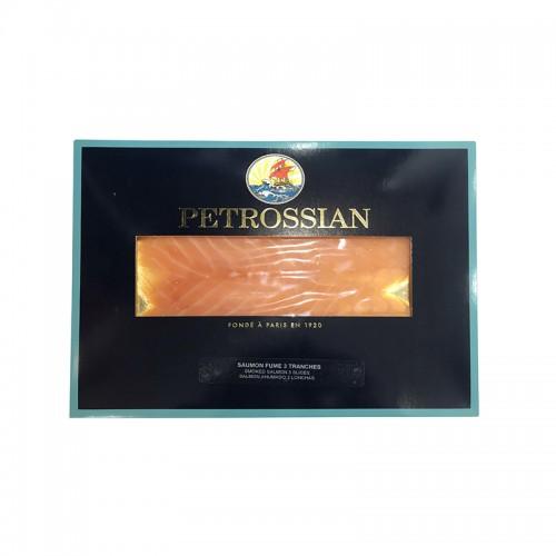 Saumon Fumé Tranché Main 3 Tranches Petrossian 120G
