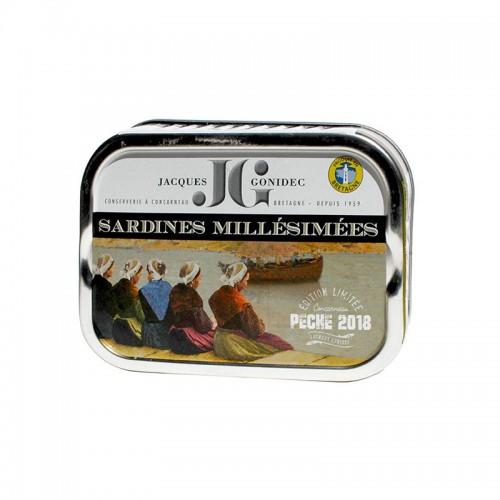 Sardines Millésimées Bio Jacques Gonidec 115G