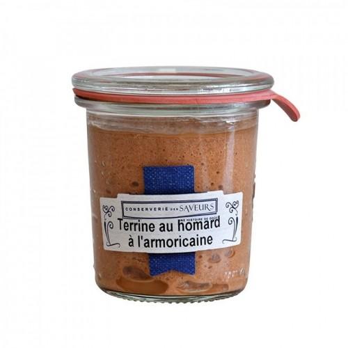 Terrine de homard à l'armoricaine Concerverie des Saveurs 100G