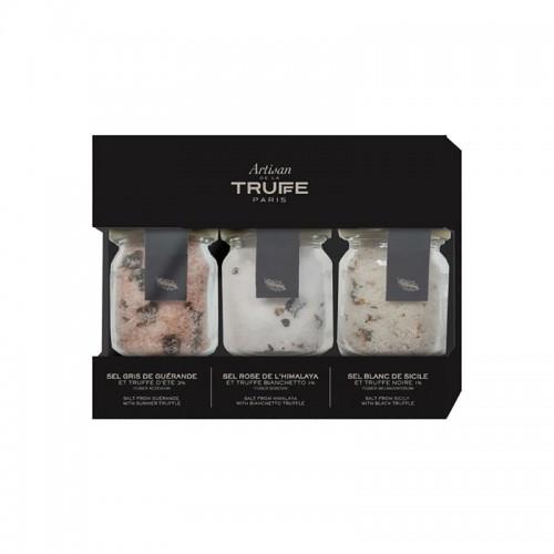 Coffret trio de mini sels à la truffe Artisan De La Truffe