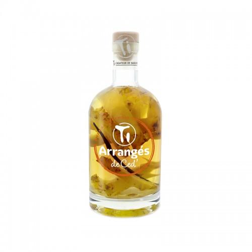 Rhum Arrangé Ananas Victoria Les Rhums de Ced'70CL