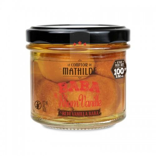 Mini Baba Au Rhum Vanille Le Comptoir de Mathilde 100G