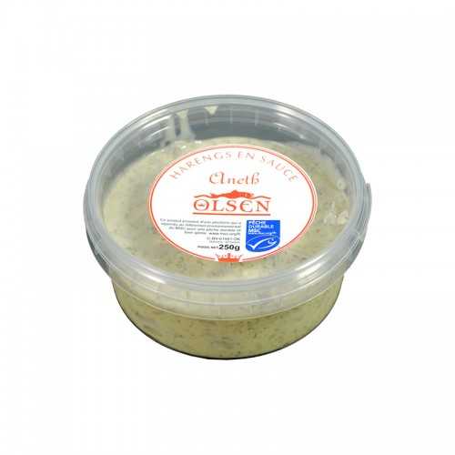 Harengs à la sauce à l'aneth Olsen 250G