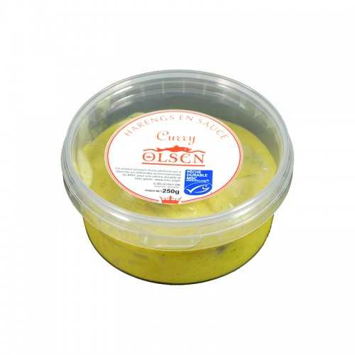 Harengs à la sauce au curry Olsen 250G