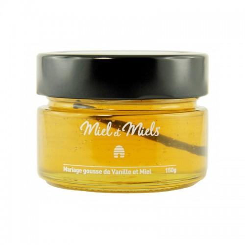 Miel et gousse de vanille Miel et Miels 150G