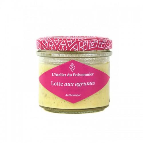Rillettes Authentiques Lotte Aux Agrumes L'atelier du Poissonnier 90G