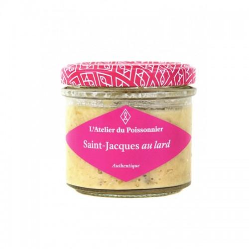 Rillettes Authentiques Saint Jacques Au Lard 90G