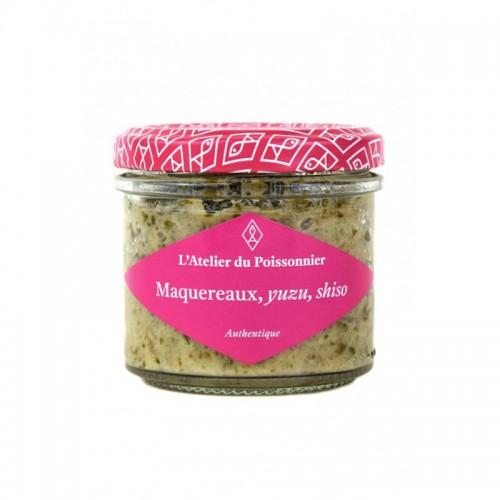 Rillettes Authentiques De Maquereaux Yuzu Shiso L'atelier du Poissonnier 90G