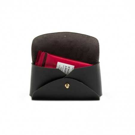 Pochette Travel Porte-Sachets Noir pour le Thé Dammann Frères