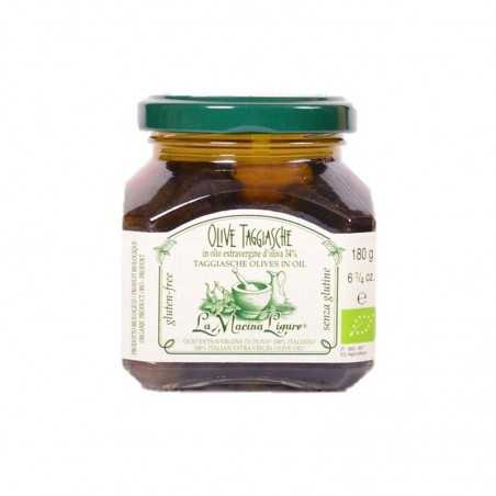 Olives Taggiasche à l'Huile d'Olive Bio 180G