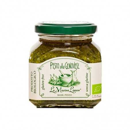 Sauce Pesto Genovese Basilic Bio La Macine Ligure 180G 