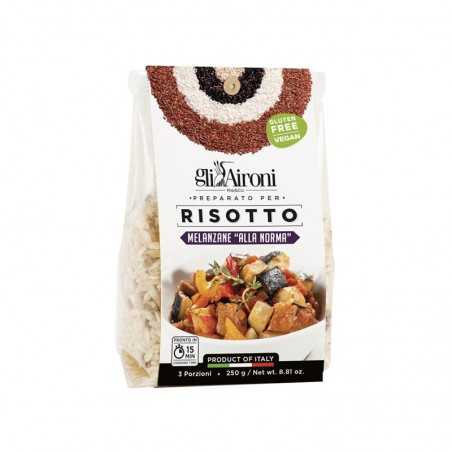 Risotto Alla Norma Aubergines Gli Aironi 250G 